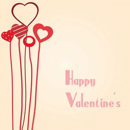 Vintage valentineのイラスト素材