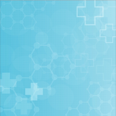 Abstract molecules medical backgroundのイラスト素材