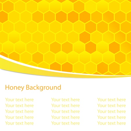 honeycomb background illustrationのイラスト素材