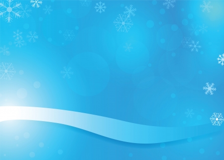 Vector winter backgroundのイラスト素材