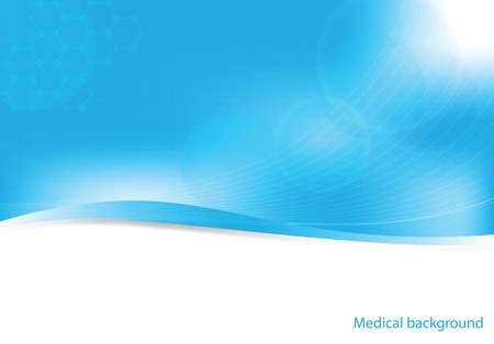 Abstract molecules medical のイラスト素材