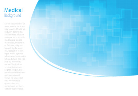 Abstract molecules medical background (Vector).のイラスト素材