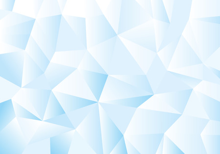 Blue geometric pattern, triangles background, polygonal design. Vector illustrationのイラスト素材