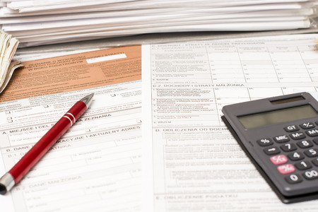 Filling polish tax forms  PIT-37