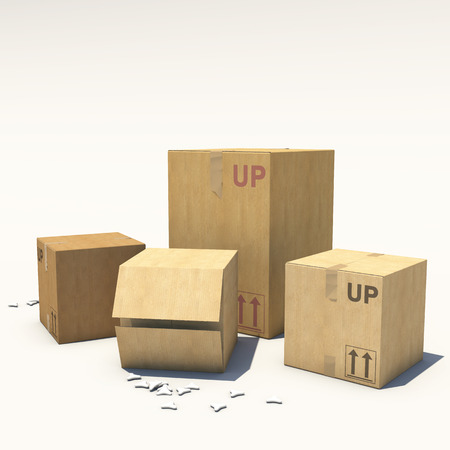 Cardboard(Box)の写真素材