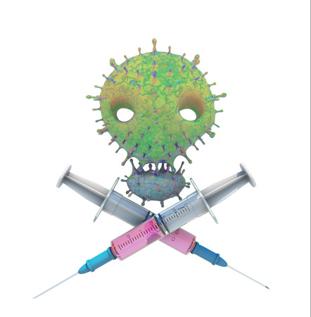 green virusの写真素材