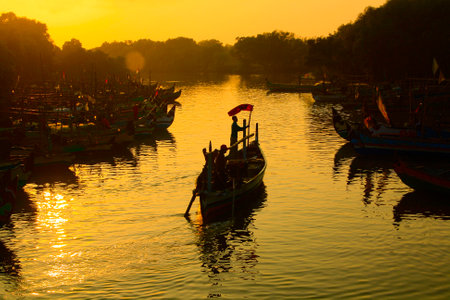 Traditional Fishingの写真素材