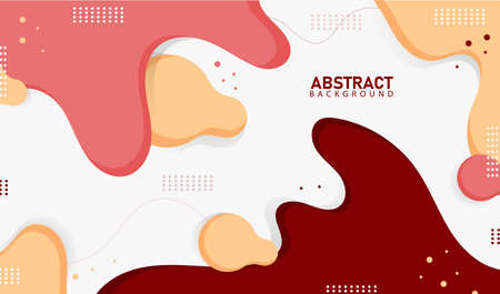 Abstract Flow Shapes backgroundのイラスト素材
