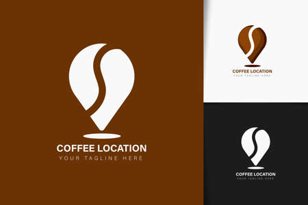 Coffee location designのイラスト素材