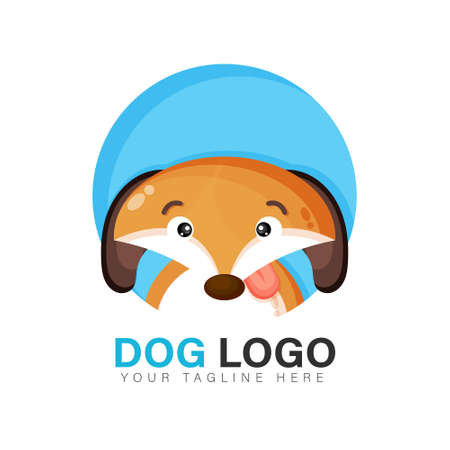 Cute dog designのイラスト素材
