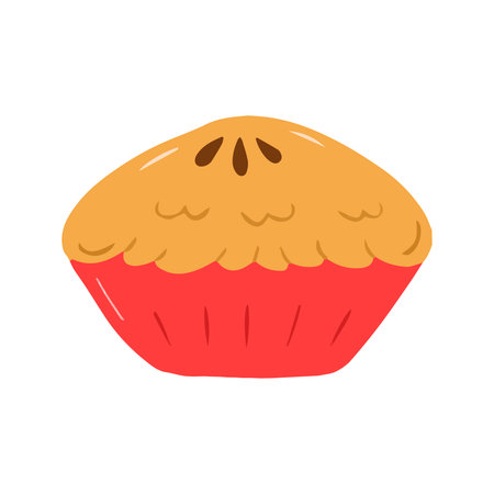 Homemade Apple or Berry Pie Tartの写真素材