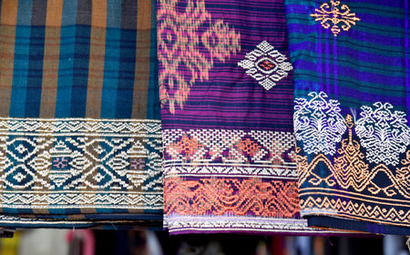 Traditional balinese temple sarong for man,with many kind of motiv