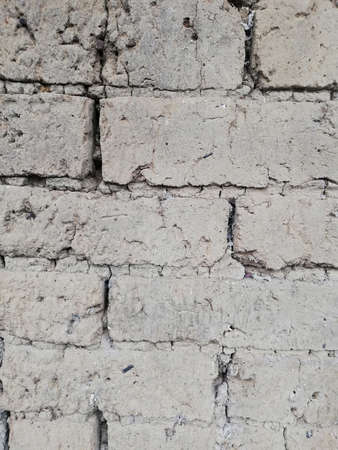 Brown stone wall background in close upの写真素材