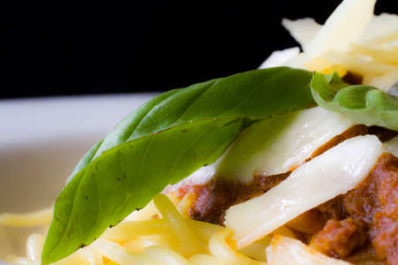 The italian pasta, Spaghettiの写真素材