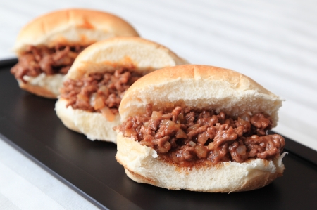 Sloppy Joe Slidersの写真素材
