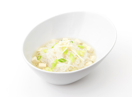 Miso Noodle Soupの写真素材