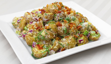Potato Saladの写真素材