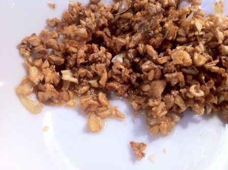 Toasted garlic bitsの素材