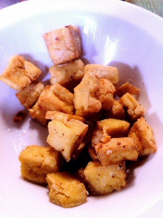 Stir-fried tofu.の素材