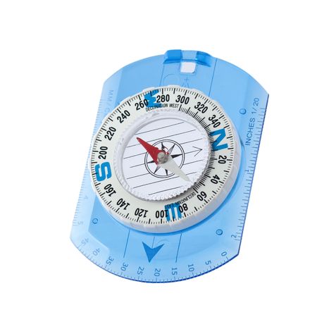 Blue Plastic compass for beginersの写真素材