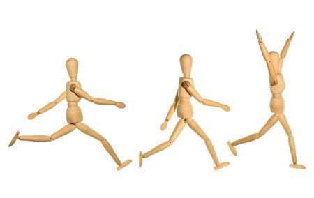 Winning the raceの写真素材