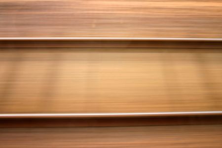 Rail track blur