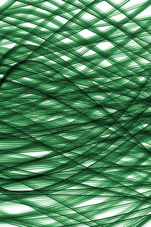 Green light lines abstract pattern background.の写真素材