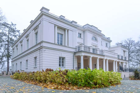 Jankowice, Poland - Jankowice Palace in autumnのeditorial素材