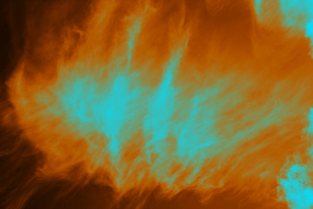 Terrible fiery cloud
