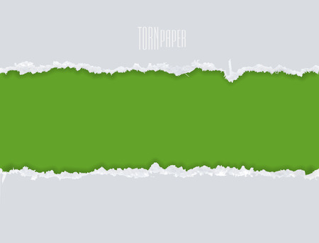 Torn Paper with space, vector. Graphic resources design templateのイラスト素材
