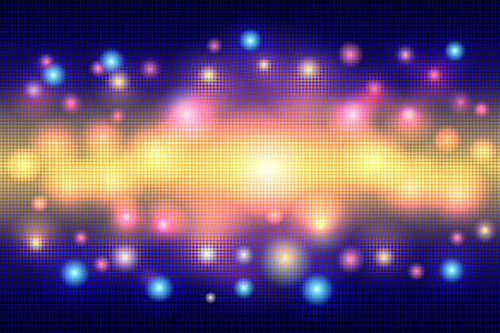 Multicolored bright abstract mosaic pattern.のイラスト素材