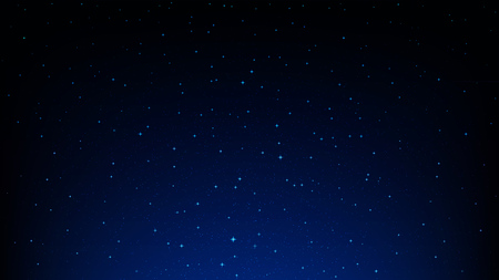 Night starry sky, dark blue space background with stars Vector illustration.のイラスト素材