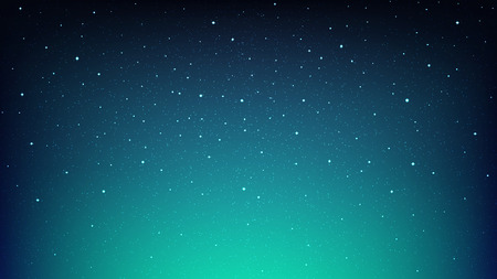 Night shining starry sky, blue space backDROP with starsのイラスト素材