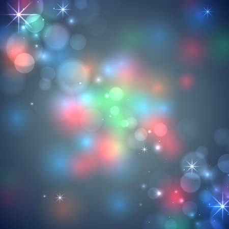 Wonderful colorful background, festive design element. Merry Christmas, happy new year, xmas. Invitation to a festive event. Greeting card. Multicolor abstract backdropのイラスト素材