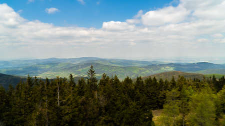 Mountains in spring