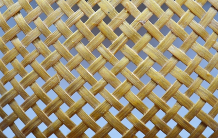 Woven wood pattern