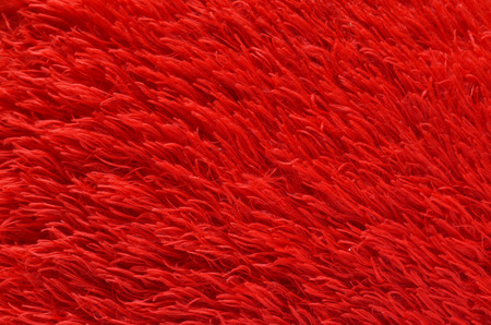 red Doll hair texture background close upの写真素材