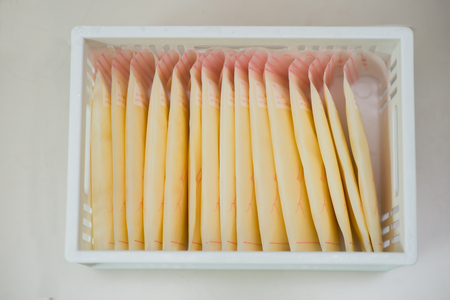 Stock of milk mother breast feeding freezingの写真素材