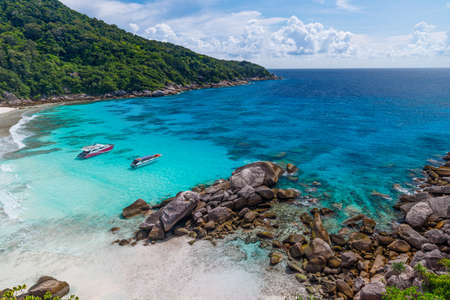 Similan Islands Andaman Sea, Phang Nga, Phuket, Thailandの写真素材