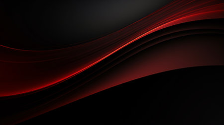 red black abstract background. abstract red and black are light pattern with the gradientの素材