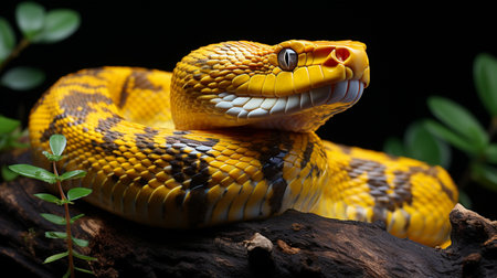king cobra snake. Closeup head of king cobra snake, closeup head king cobra with natural backgroundの素材