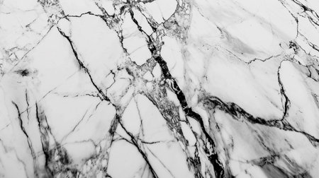 White marble texture with natural patternの素材
