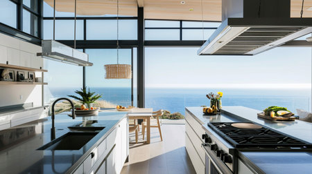 Modern Contemporary kitchen room interiorの素材