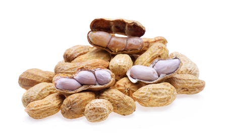 Peanut isolated on white background