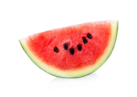 watermelon isolated on white backgroundの写真素材