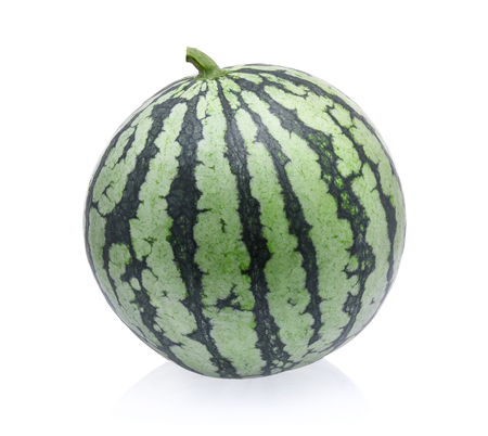 watermelon isolated on white backgroundの写真素材