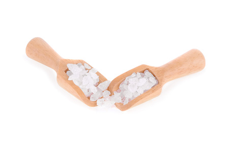 Rock sugar on white backgroundの写真素材