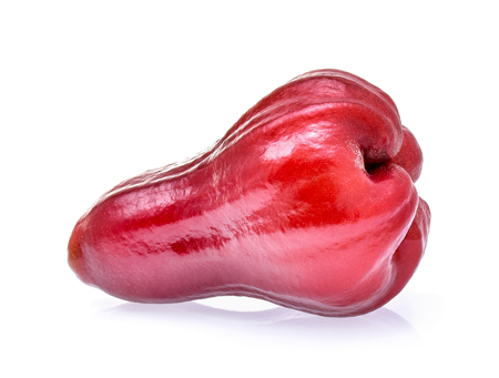 Rose apples isolated on white backgroundの写真素材