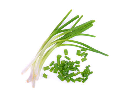 Lemongrass isolated on white backgroundの写真素材