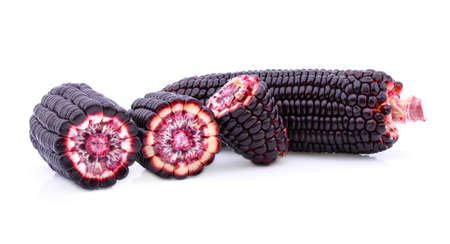 red radish isolated on white backgroundの写真素材